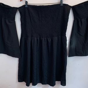 Plus Size Off Shoulder Dress